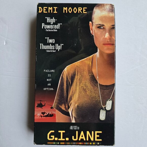 G.I. Jane VHS Demi Moore Action Drama Movie 1997 Ridley Scott Film - Picture 10 of 16
